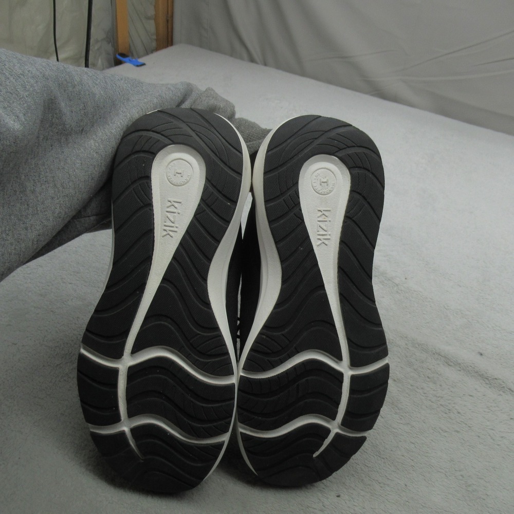 Kizik Women 9 2E Wide Walking Shoe Black Hands Free Slip On Lightweight Athletic - Picture 6 of 16